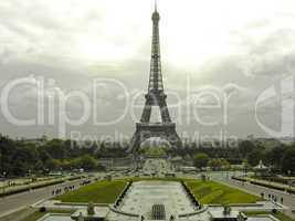 Eiffel Tower view from Jardins du Trocadero