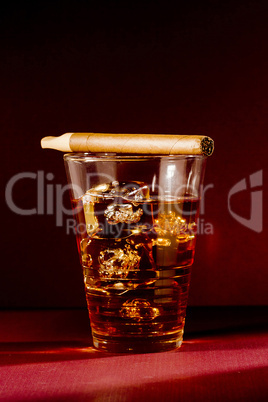 Cigar and Whiskey