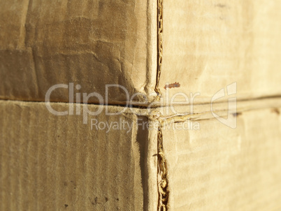 Corrugated cardboard