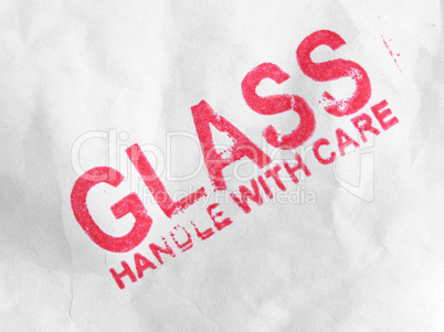 Glass handle with care