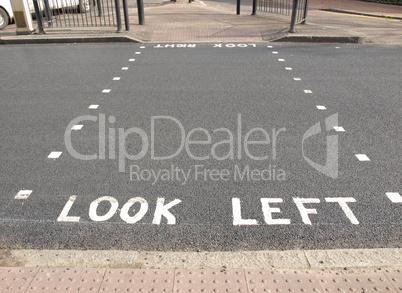 Look left