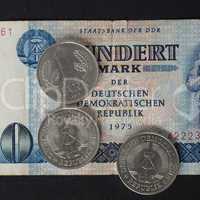 DDR banknote