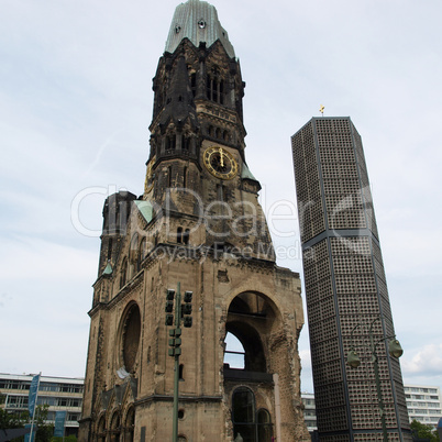 Bombed church, Berlin