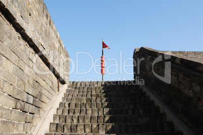 Ancient city wall of Xian, China