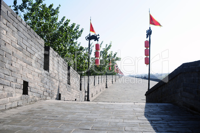 Ancient city wall of Xian, China