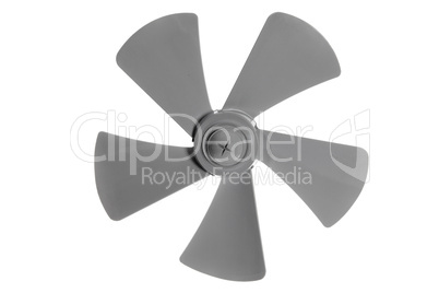 Iimpeller fan isolated on white background