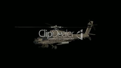 Rotation of 3D Helicopter.rotor,transport,flight,fly,air,aircraft,sky,transportation,aviation,