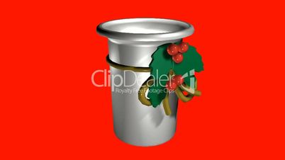 Rotation of 3D cup.coffee,Barrel,Toy,jewelry,leaves,decorative,Christmas,gifts,drink,espresso,cafe,