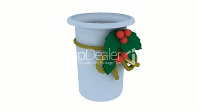 Rotation of 3D cup.coffee,Barrel,Toy,jewelry,leaves,decorative,Christmas,gifts,drink,espresso,cafe,