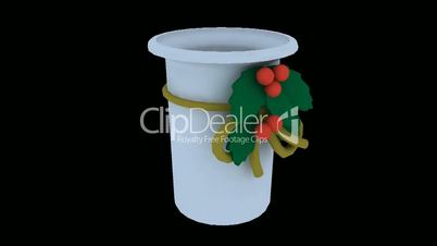 Rotation of 3D cup.coffee,Barrel,Toy,jewelry,leaves,decorative,Christmas,gifts,drink,espresso,cafe,