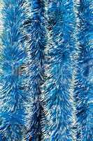 Abstract lights tinsel christmas background