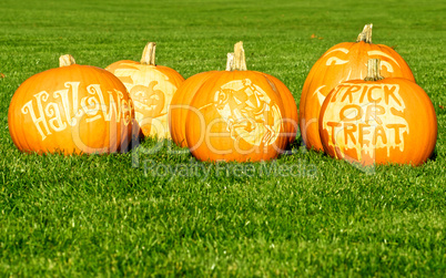 Halloween pumpkins