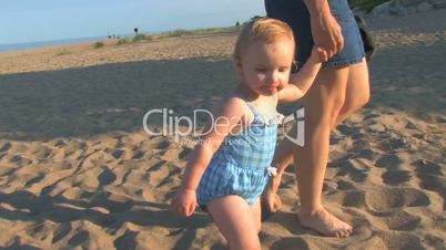 Toddler at Beach 2