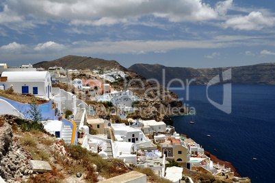 Santorini Island.