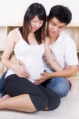 Asian couple