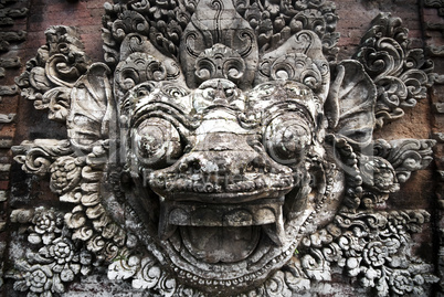Balinese stone sculpture