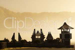 Hindu temple beside Mt. Bromo, Indonesia