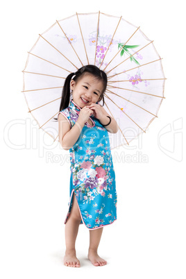 Little oriental girl