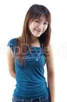 Smiling Asian female