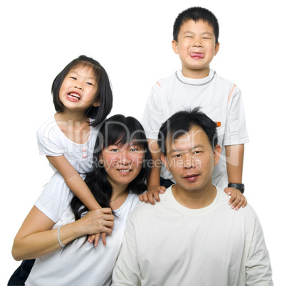 Asian family