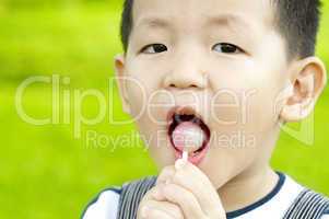 Lollipop boy