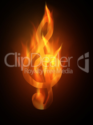 Burning Clef