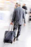 Businessman on airport