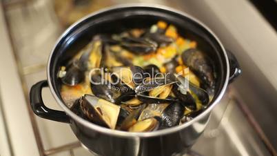 mussel soup