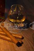 Whisky and cigars