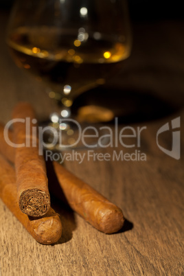 Whisky and cigars