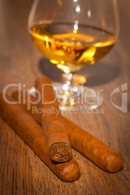 Whisky and cigars