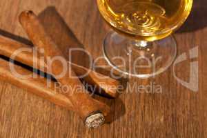 Whisky and cigars