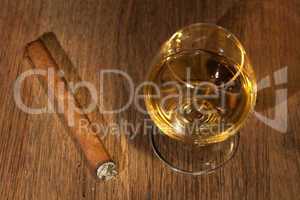 Whisky and cigars