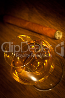 Whisky and cigars