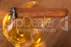 Whisky and cigars