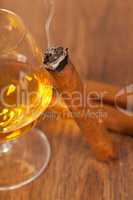 Whisky and cigars