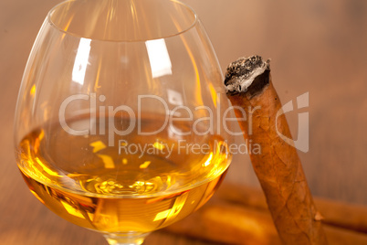 Whisky and cigars