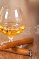 Whisky and cigars