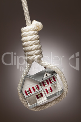 House Tied Up and Hanging in Hangman's Noose on