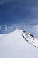 Freeriders on top of mountains