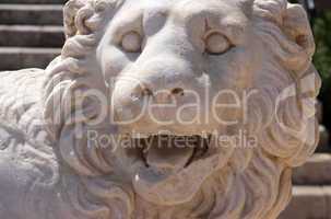 Medieval Lion Statue