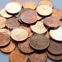 Euro coins