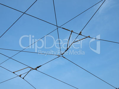 Tram wires