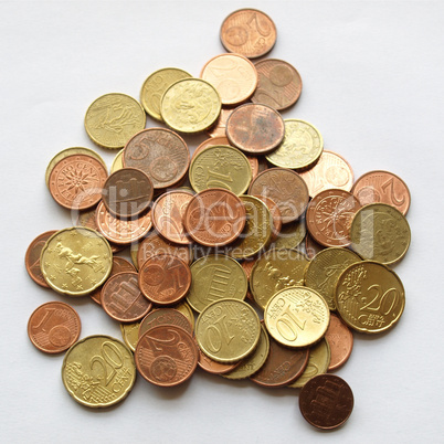 Euro coins