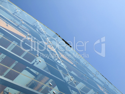 Glass facade