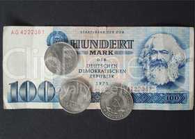 DDR banknote