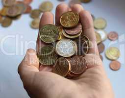 Euro coins