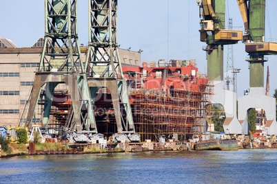 Shipyard Industrial Scenery