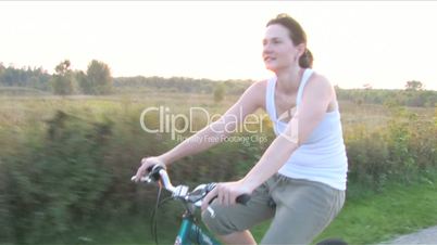 Woman on Bike Ride 3