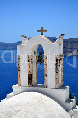 Chapel in Santorini Island.